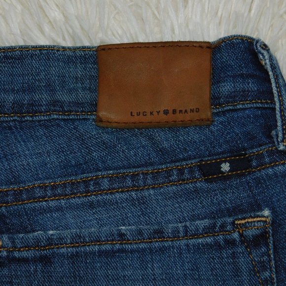 Lucky Brand Medium Savage Jeans Size 4/27 Ankle - Picture 6 of 8
